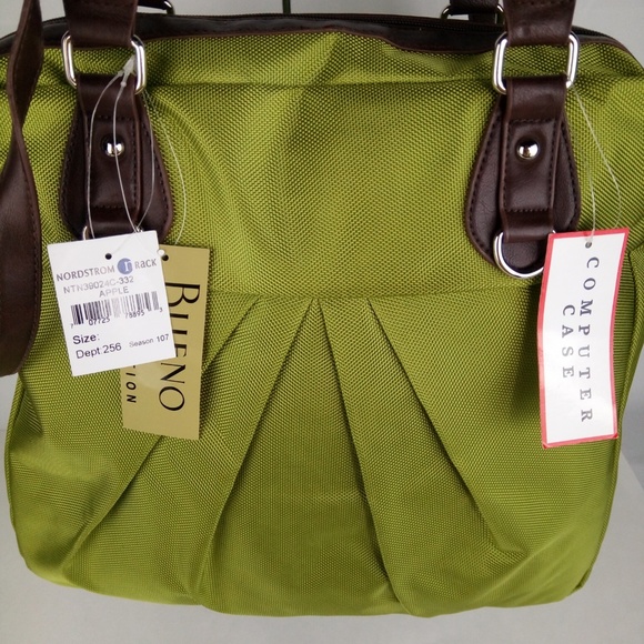 Bueno Collection Computer Case Apple Green Bag - Picture 3 of 7